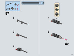 LEGO 75102 instructions page 111 – build guide