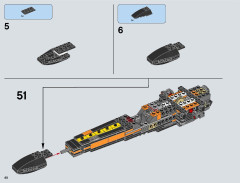 LEGO 75102 instructions page 40 – build guide