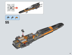 LEGO 75102 instructions page 43 – build guide