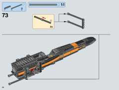 LEGO 75102 instructions page 58 – build guide