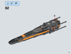 LEGO 75102 instructions page 65 – build guide