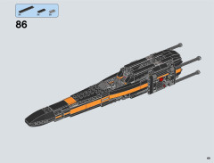 LEGO 75102 instructions page 69 – build guide