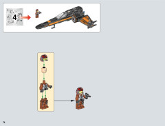 LEGO 75102 instructions page 74 – build guide