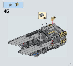 LEGO 75103 instructions page 43 – build guide