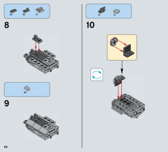 LEGO 75103 instructions page 64 – build guide