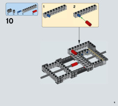 LEGO 75103 instructions page 9 – build guide