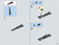 LEGO 75104 instructions page 107 – build guide