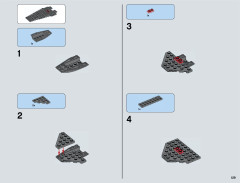 LEGO 75104 instructions page 129 – build guide