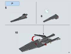 LEGO 75104 instructions page 133 – build guide