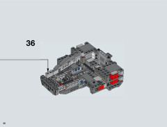 LEGO 75104 instructions page 36 – build guide
