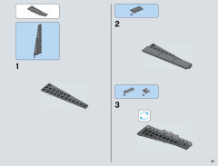 LEGO 75104 instructions page 43 – build guide