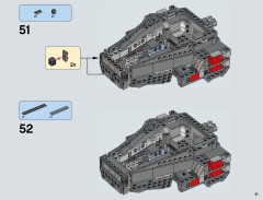 LEGO 75104 instructions page 51 – build guide