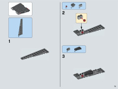 LEGO 75104 instructions page 73 – build guide