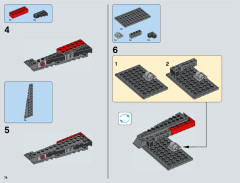 LEGO 75104 instructions page 74 – build guide