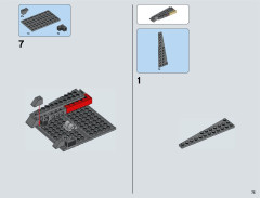 LEGO 75104 instructions page 75 – build guide