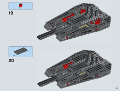 LEGO 75104 instructions page 87 – build guide