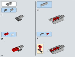 LEGO 75105 instructions page 124 – build guide