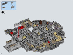 LEGO 75105 instructions page 54 – build guide