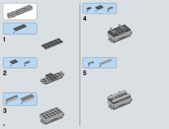 LEGO 75105 instructions page 74 – build guide