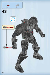 LEGO 75111 instructions page 38 – build guide