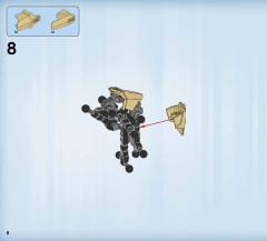 LEGO 75112 instructions page 6 – build guide