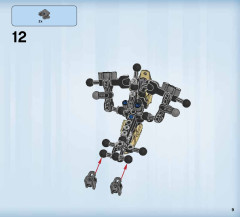 LEGO 75112 instructions page 9 – build guide