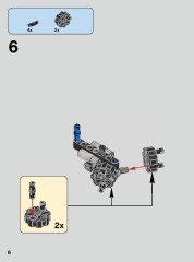 LEGO 75120 instructions page 6 – build guide