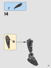 LEGO 75121 instructions page 13 – build guide