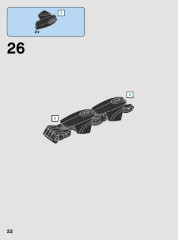 LEGO 75121 instructions page 22 – build guide