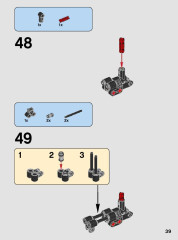 LEGO 75121 instructions page 39 – build guide