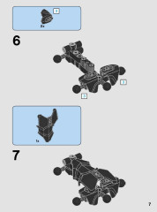 LEGO 75121 instructions page 7 – build guide