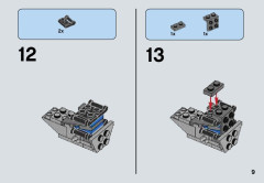 LEGO 75125 instructions page 9 – build guide