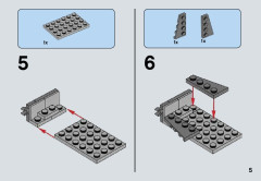 LEGO 75126 instructions page 5 – build guide