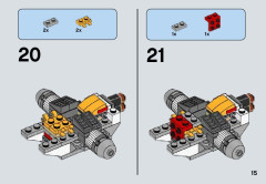 LEGO 75127 instructions page 15 – build guide