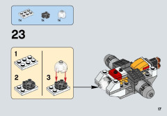 LEGO 75127 instructions page 17 – build guide