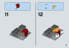 LEGO 75127 instructions page 9 – build guide