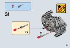 LEGO 75128 instructions page 19 – build guide