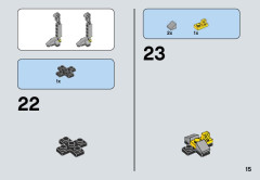 LEGO 75130 instructions page 15 – build guide