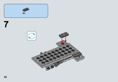 LEGO 75131 instructions page 10 – build guide