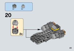 LEGO 75131 instructions page 23 – build guide