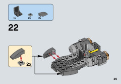 LEGO 75131 instructions page 25 – build guide