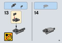 LEGO 75132 instructions page 15 – build guide