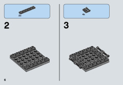 LEGO 75132 instructions page 6 – build guide