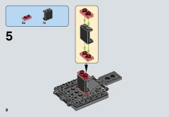 LEGO 75132 instructions page 8 – build guide