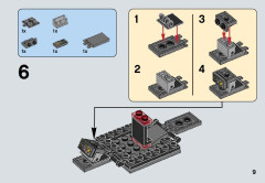 LEGO 75132 instructions page 9 – build guide