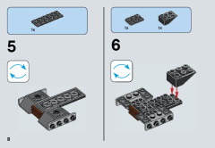 LEGO 75133 instructions page 8 – build guide