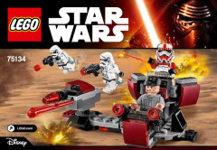 LEGO 75134 instructions page 1 – build guide