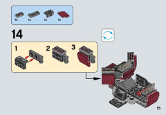 LEGO 75134 instructions page 15 – build guide