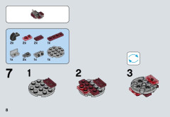 LEGO 75134 instructions page 8 – build guide