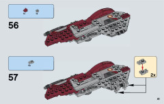 LEGO 75135 instructions page 41 – build guide